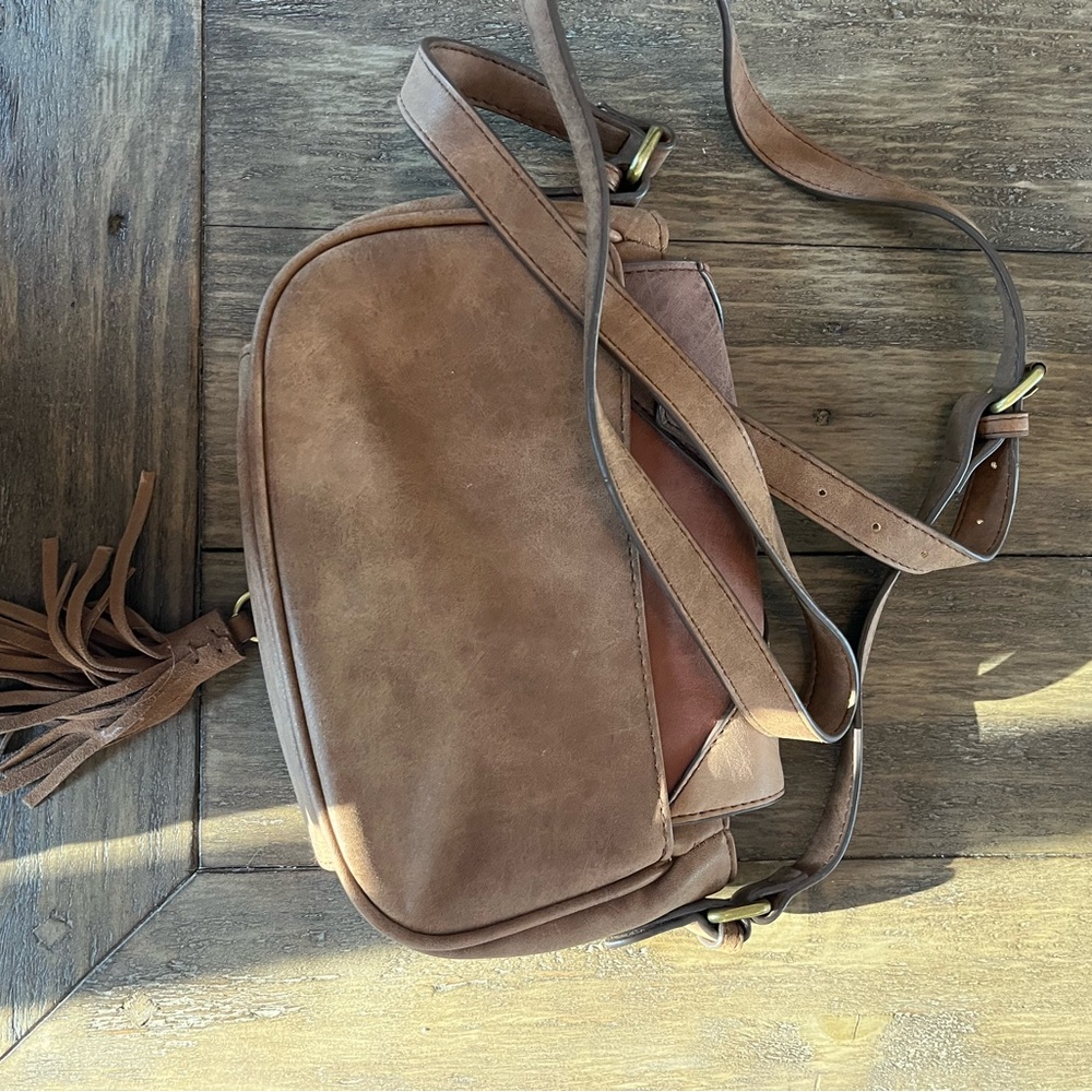 Merona patch brown purse - Picture 8 of 9